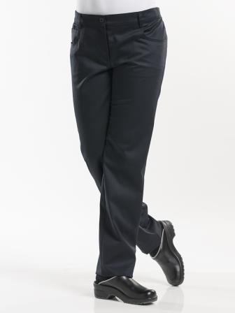 kokspantalon 19800 Lady Skinny Black Stretch 1